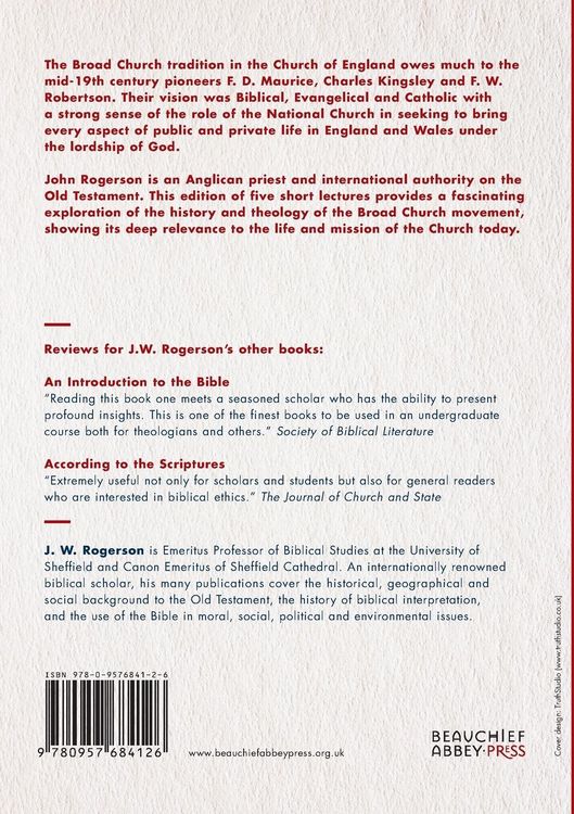 Produktbild: On Being a Broad Church