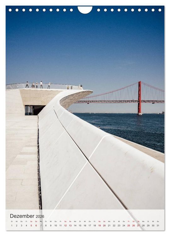 Produktbild: Lissabon Perspektiven (Wandkalender 2026 DIN A4 hoch), CALVENDO Monatskalender