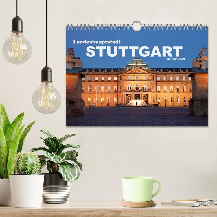 Produktbild: Landeshauptstadt Stuttgart (Wandkalender 2026 DIN A4 quer), CALVENDO Monatskalender