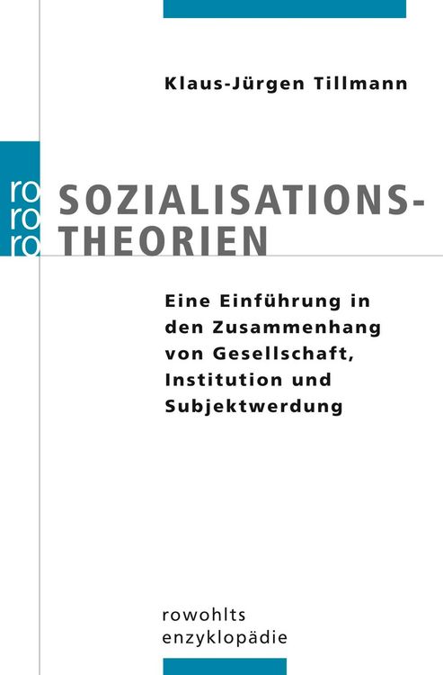 Produktbild: Sozialisationstheorien