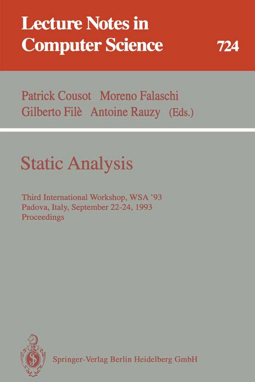 Produktbild: Static Analysis