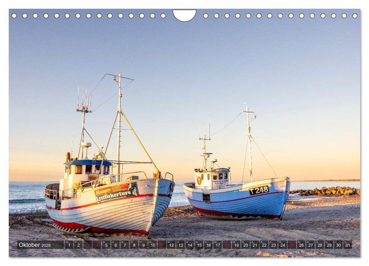 Produktbild: D&auml;nemark - Nordisches Flair (Wandkalender 2026 DIN A4 quer), CALVENDO Monatskalender