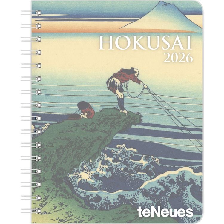 Produktbild: Hokusai 2026 - Diary - Buchkalender - Taschenkalender - Kunstkalender - 16,5x21,6