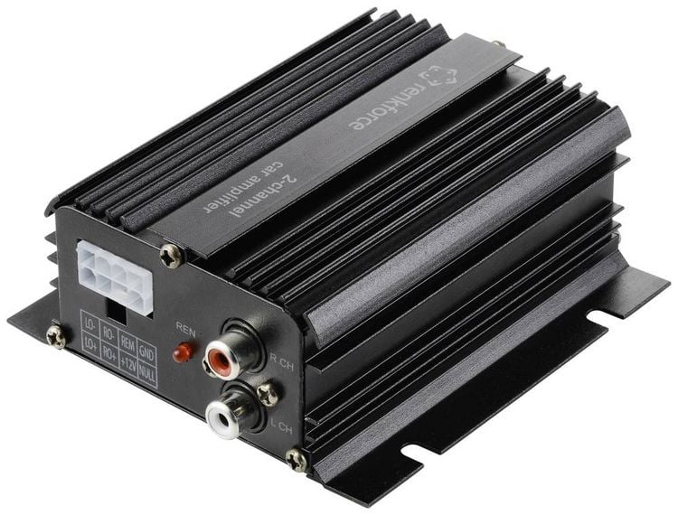 Produktbild: Renkforce RF-CMP-202 2-Kanal Endstufe 100 W Bluetooth&reg;-/USB-Audiowiedergabe, Lautst&auml;rke-/Bass-/H&ouml;hen-Regelung