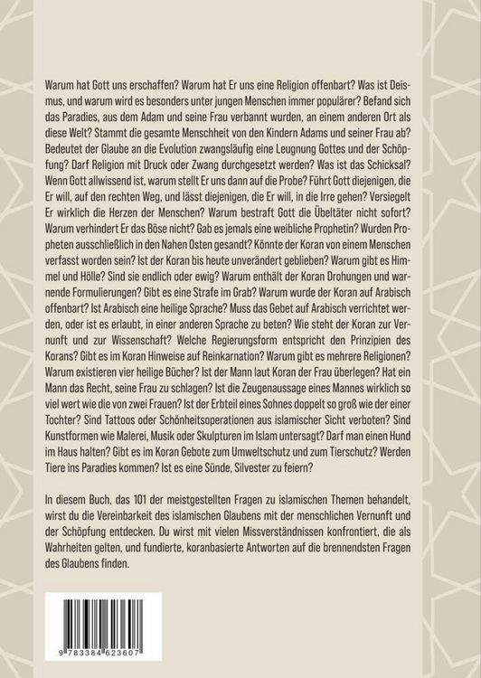 Produktbild: 101 Fragen an den Koran
