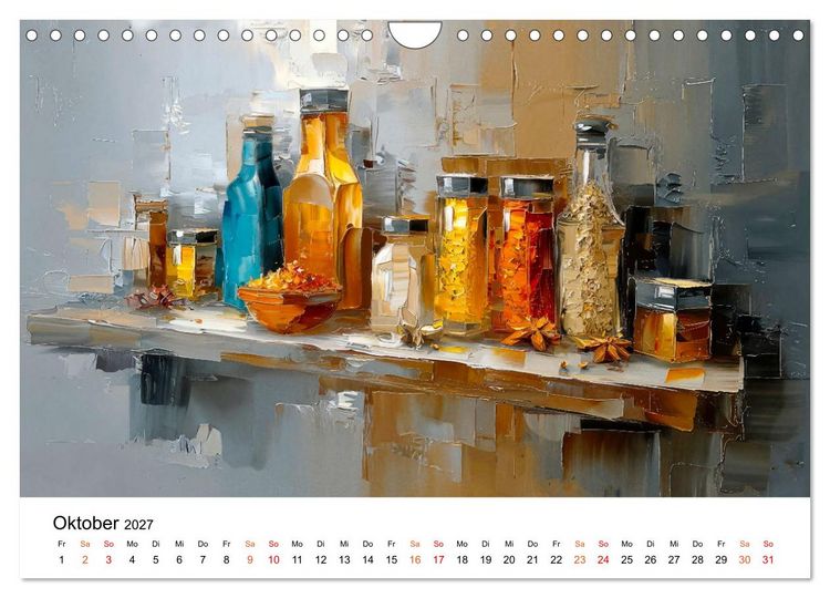 Produktbild: K&uuml;chen Poesie (Wandkalender 2027 DIN A4 quer), CALVENDO Monatskalender