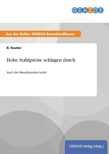Produktbild: Hohe Stahlpreise schlagen durch