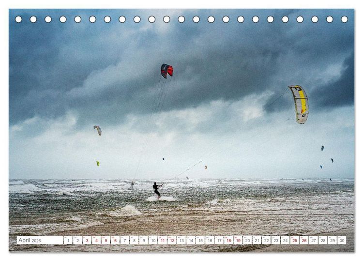 Produktbild: Naturerlebnis R&oslash;m&oslash; (Tischkalender 2026 DIN A5 quer), CALVENDO Monatskalender