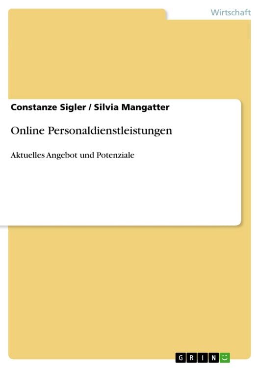 Produktbild: Online Personaldienstleistungen