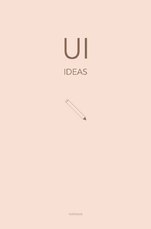Produktbild: UI - Das Notizbuch f&uuml;r UI-Themen und Ideen | 120 gepunktete Seiten