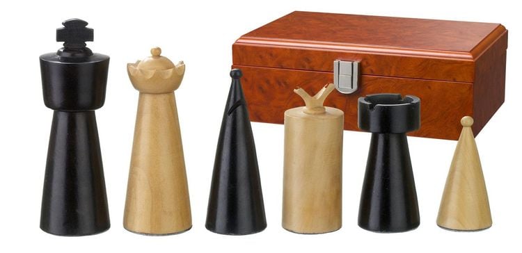 Produktbild: Philos 2231 - Schachfiguren Domitian, Königshöhe 90 mm, in Holzbox