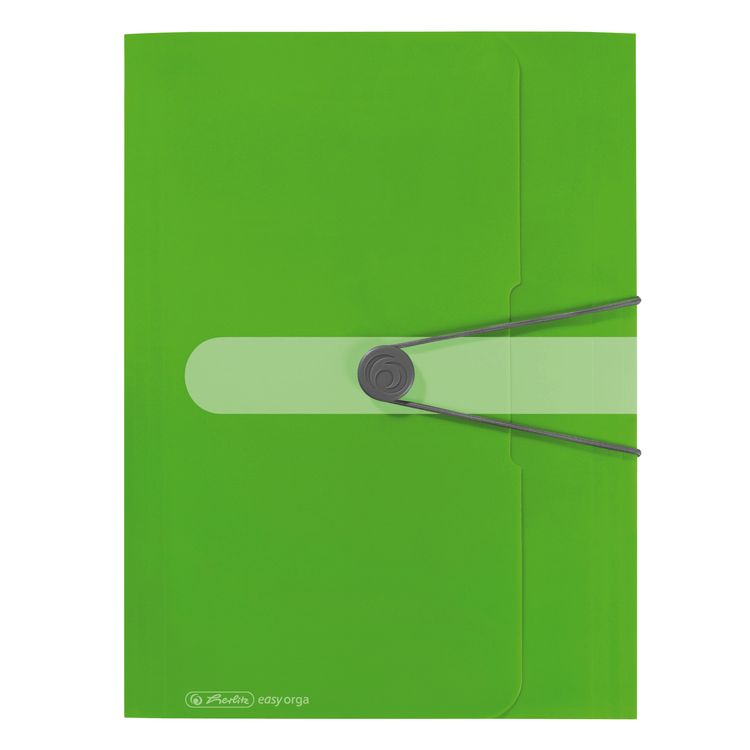 Produktbild: Herlitz Gummizugmappe PP A4 opak apfel