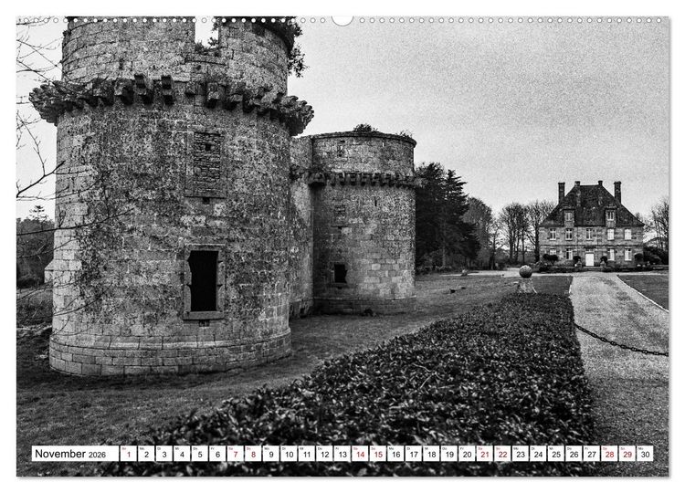Produktbild: Bretagne Mythen und Steine (hochwertiger Premium Wandkalender 2026 DIN A2 quer), Kunstdruck in Hochglanz