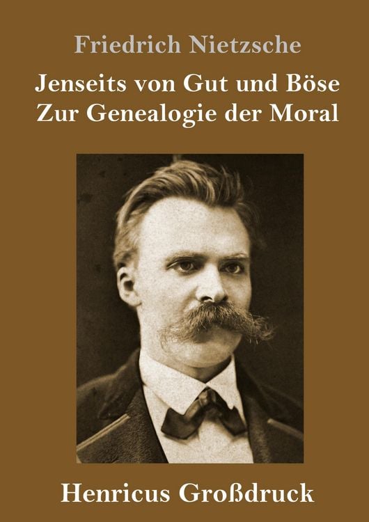 Produktbild: Jenseits von Gut und B&ouml;se / Zur Genealogie der Moral (Gro&szlig;druck)