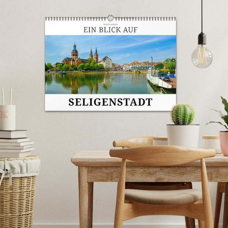 Produktbild: Ein Blick auf Seligenstadt (Wandkalender 2026 DIN A3 quer), CALVENDO Monatskalender