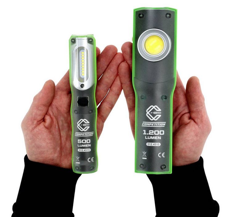 Produktbild: KS Tools 512.4515 COMPETITION LED-Arbeitsleuchte 500 Lumen 2021 Energieeffizienzklasse n.rel