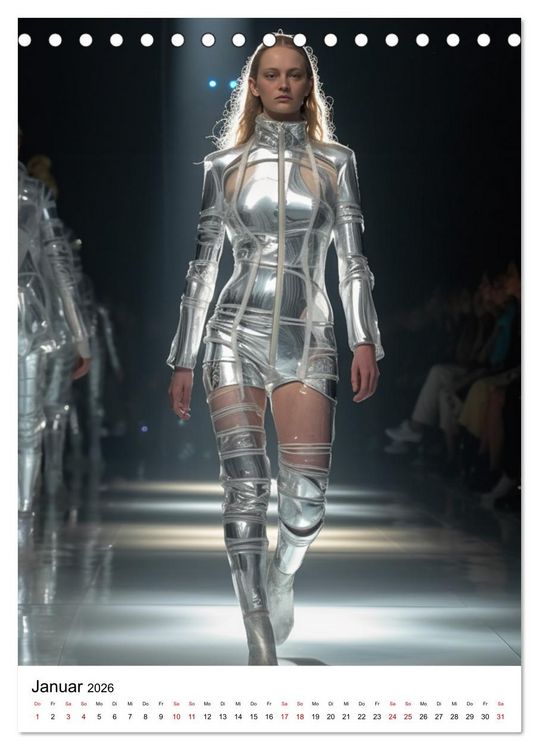 Produktbild: Future Couture (Tischkalender 2026 DIN A5 hoch), CALVENDO Monatskalender