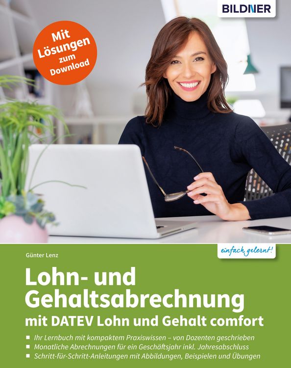 Produktbild: Lohn- und Gehaltsabrechnung 2024 mit DATEV Lohn und Gehalt comfort