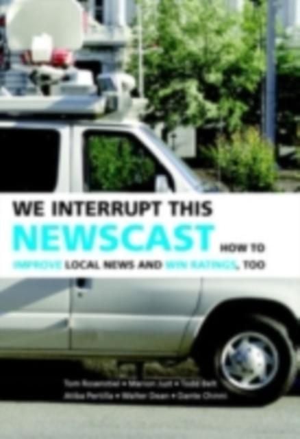 Produktbild: We Interrupt This Newscast