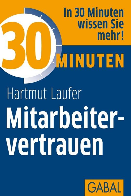 Produktbild: 30 Minuten Mitarbeitervertrauen