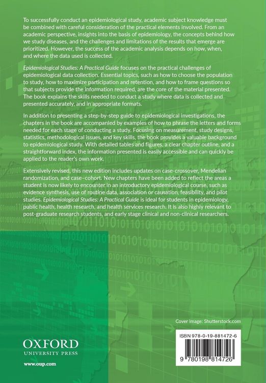 Produktbild: Epidemiological Studies