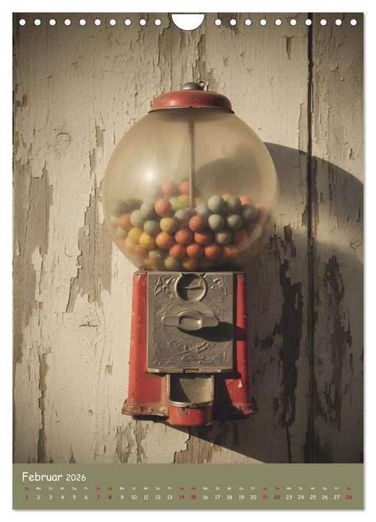 Produktbild: Vintage Moments - Klassiker f&uuml;r jeden Monat (Wandkalender 2026 DIN A4 hoch), CALVENDO Monatskalender