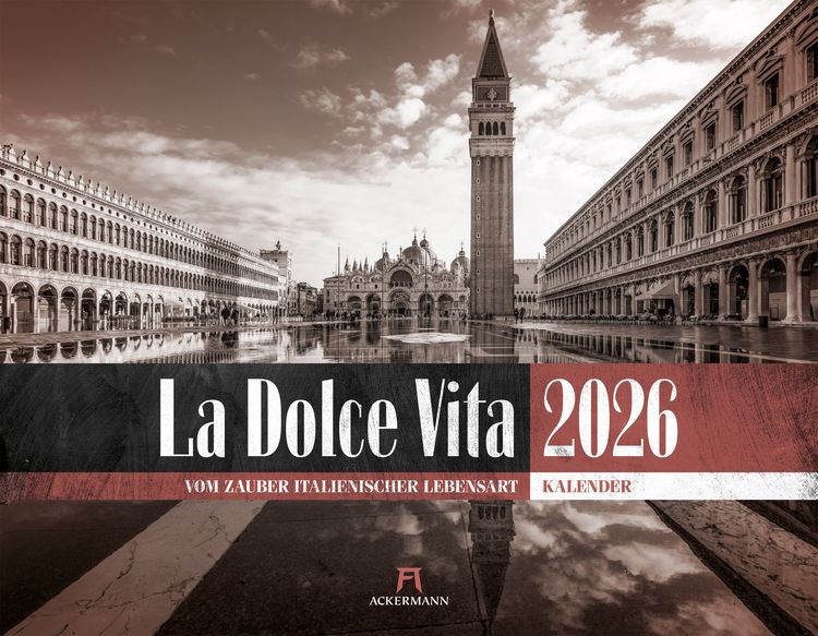 Produktbild: La Dolce Vita Kalender 2026 | Italienische Lebensart