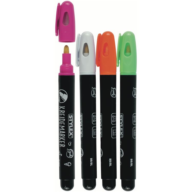 Produktbild: STYLEX Kreidemarker 4 St&uuml;ck