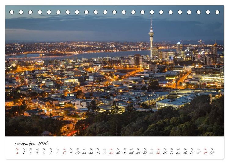 Produktbild: Neuseeland - Streifzug &uuml;ber die Nordinsel / CH-Version (Tischkalender 2026 DIN A5 quer), CALVENDO Monatskalender