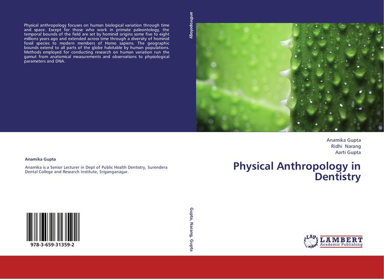 Produktbild: Physical Anthropology in Dentistry