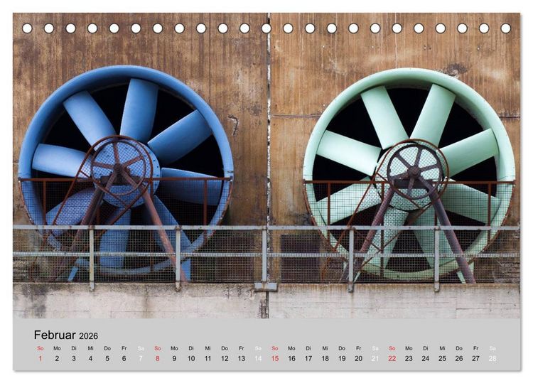 Produktbild: Ruhrgebiets-Impressionen 2026 (Tischkalender 2026 DIN A5 quer), CALVENDO Monatskalender
