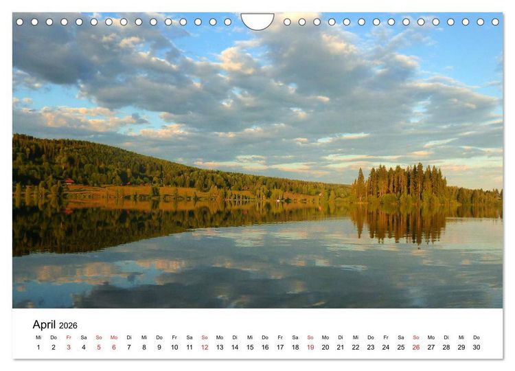 Produktbild: Schweden - V&auml;rmland (Wandkalender 2026 DIN A4 quer), CALVENDO Monatskalender