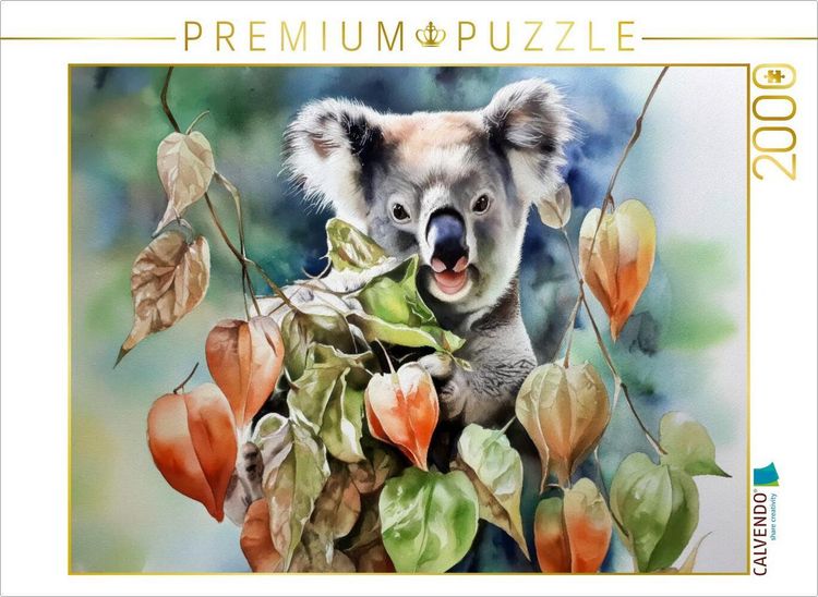 Produktbild: CALVENDO Puzzle Koala im Herbst | 2000 Teile Lege-Gr&ouml;&szlig;e 90x67cm Foto-Puzzle f&uuml;r gl&uuml;ckliche Stunden