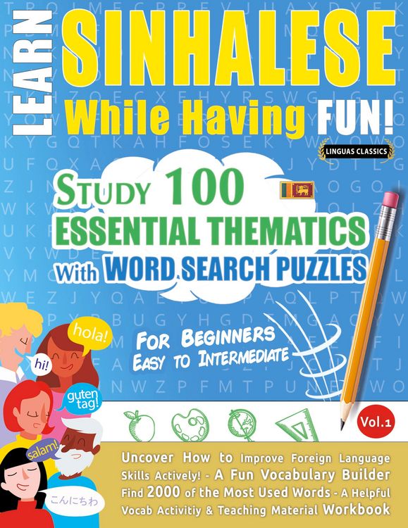 Produktbild: LEARN SINHALESE WHILE HAVING FUN! - FOR BEGINNERS