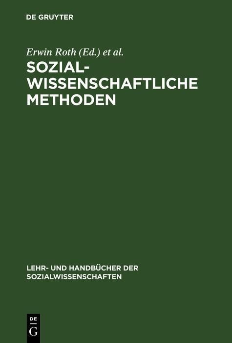 Produktbild: Sozialwissenschaftliche Methoden