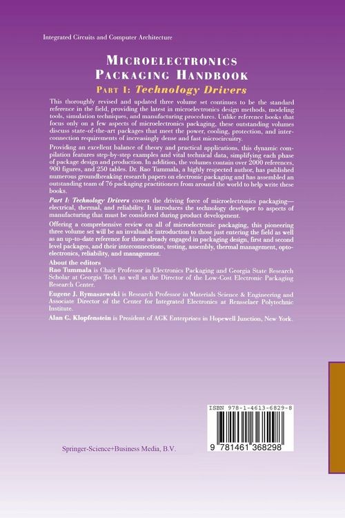 Produktbild: Microelectronics Packaging Handbook