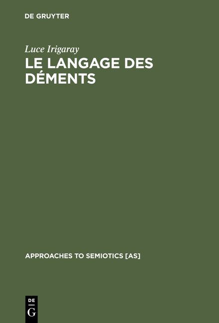 Produktbild: Le langage des d&eacute;ments