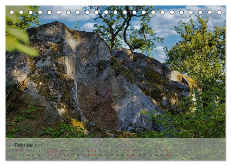 Produktbild: Felsenburg Rotenhan (Tischkalender 2026 DIN A5 quer), CALVENDO Monatskalender