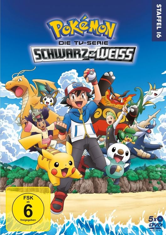 Produktbild: Pokémon - Die TV-Serie: Schwarz und Weiß - Staffel 16 [5 DVDs]