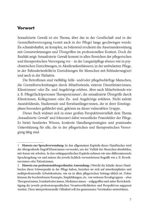 Produktbild: Sexualisierte Gewalt in der Pflege