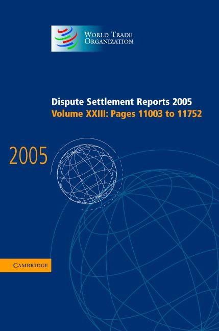 Produktbild: Dispute Settlement Reports 2005