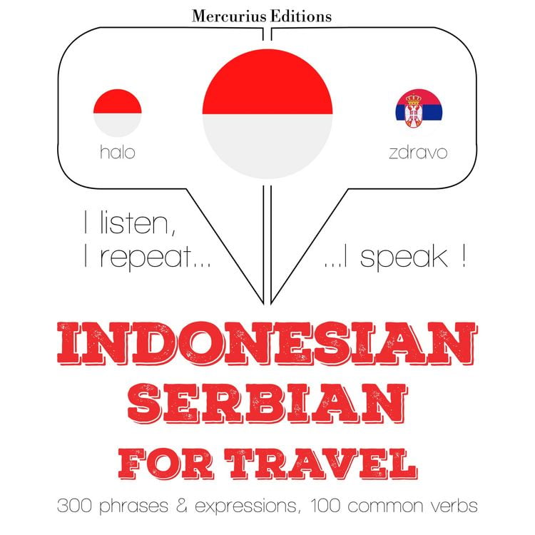 Produktbild: Travel words and phrases in Serbian