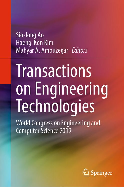 Produktbild: Transactions on Engineering Technologies