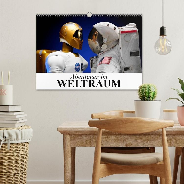 Produktbild: Abenteuer im Weltraum (Wandkalender 2026 DIN A3 quer), CALVENDO Monatskalender