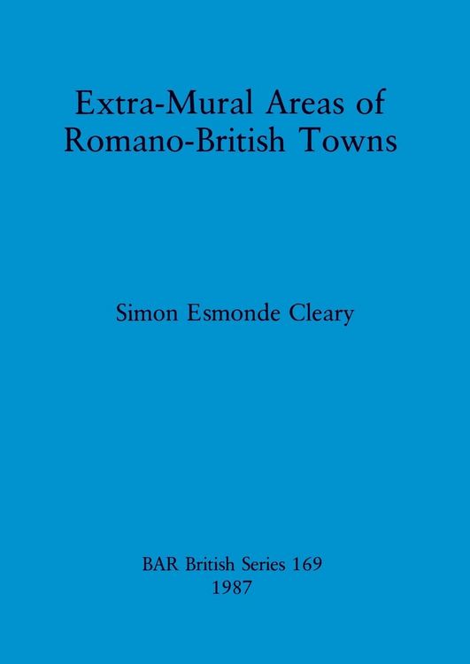 Produktbild: Extra-Mural Areas of Romano-British Towns