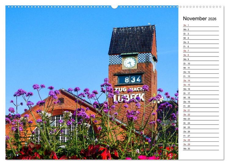 Produktbild: Travem&uuml;nder Durchblicke (hochwertiger Premium Wandkalender 2026 DIN A2 quer), Kunstdruck in Hochglanz