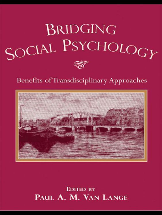 Produktbild: Bridging Social Psychology