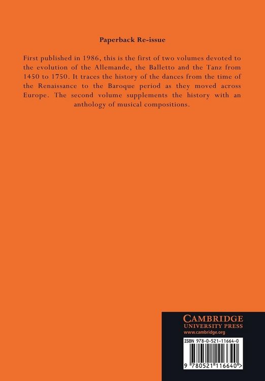 Produktbild: The Allemande and the Tanz