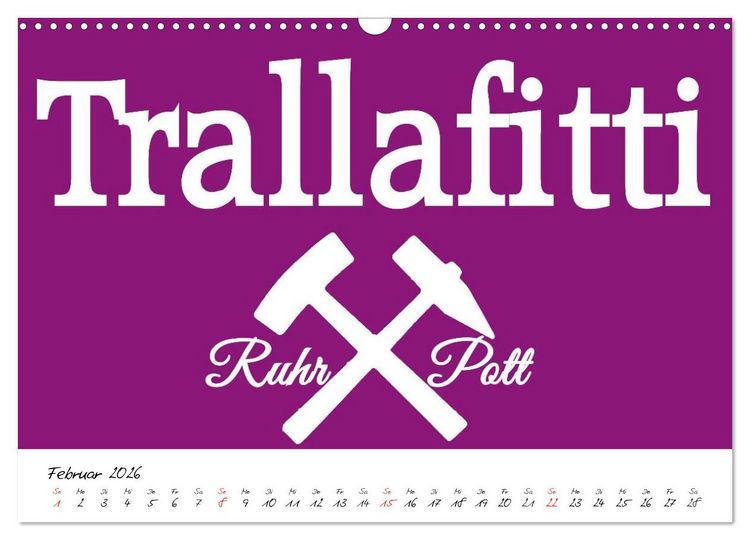 Produktbild: Ruhrpott Vokabeln (Wandkalender 2026 DIN A3 quer), CALVENDO Monatskalender