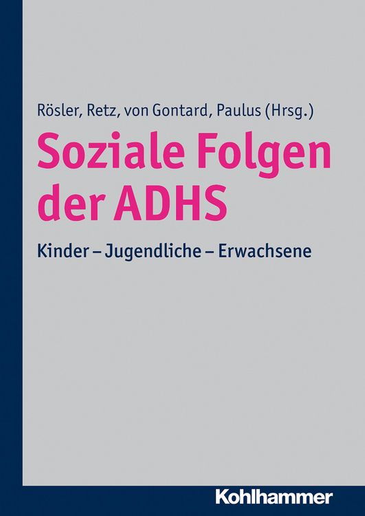 Produktbild: Soziale Folgen der ADHS